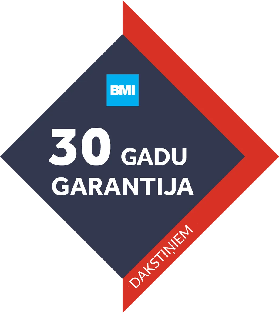 Monier rindu dakstiņu 30 gadu garantijas ilustratīva ikona